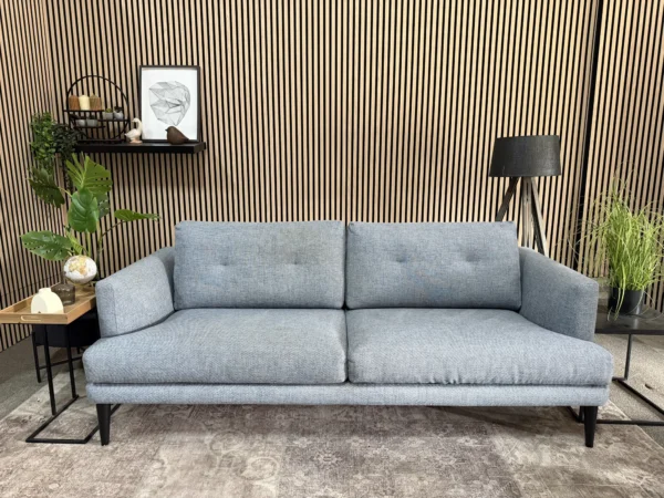 Gave grijze 2,5 zitter 210cm