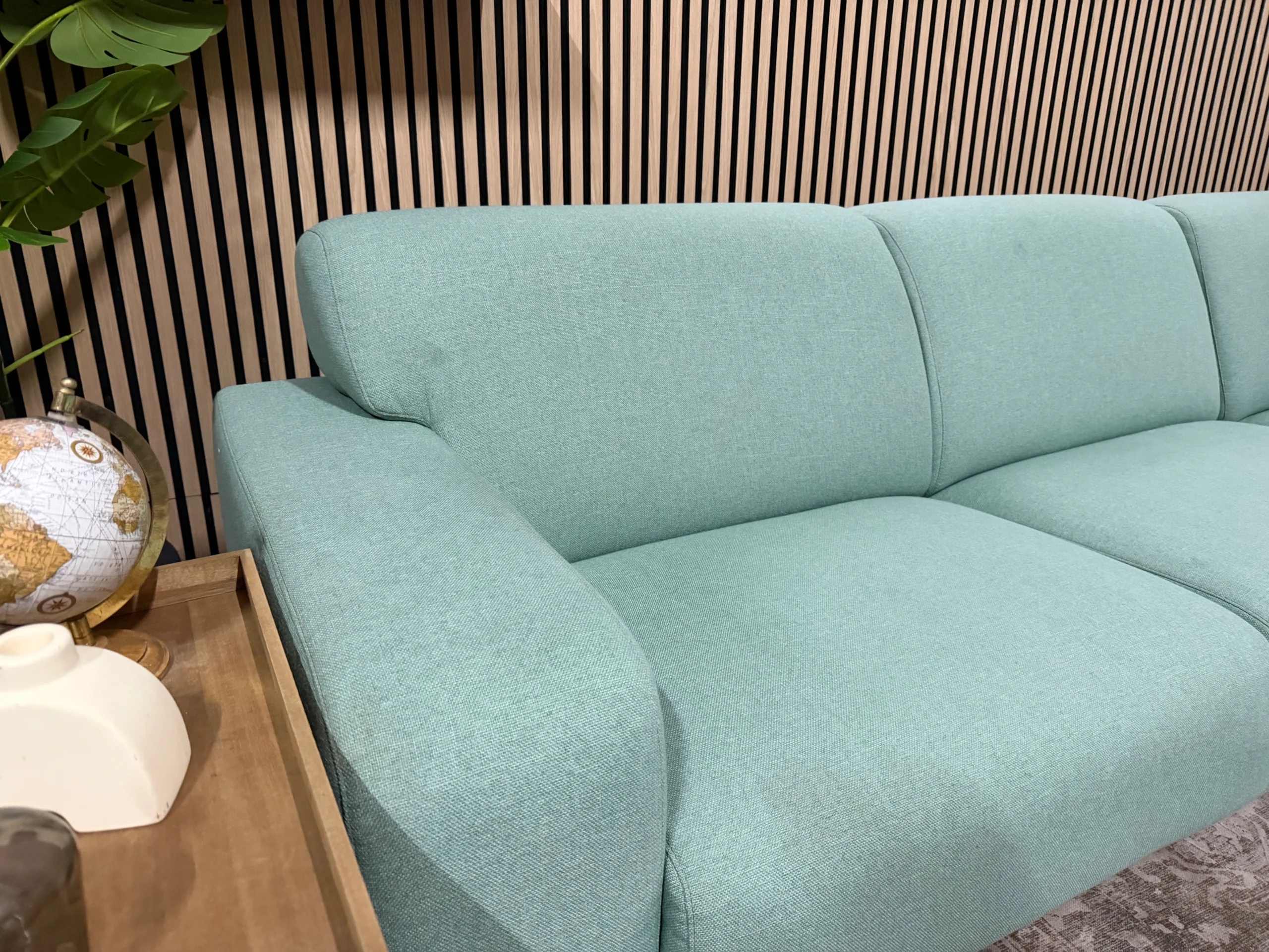 Turquoise hoekbank! 272x205 - Afbeelding 5